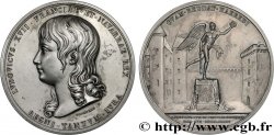LOUIS XVII Médaille, prison du Temple, refrappe