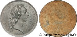 LOUIS XV DIT LE BIEN AIMÉ Médaille, Louis XV au bandeau, tirage uniface