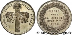 L&nbsp;AUNIS ET LA ROCHELLE Médaille, Les quatre sergents de la Rochelle