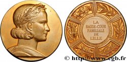 SOCIÉTÉS D&nbsp;AGRICULTURE, HORTICULTURE, PÊCHE ET CHASSE Médaille, La basse-cour familiale