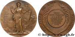 TROISIÈME RÉPUBLIQUE Médaille, Cours d’adultes