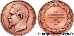 SECOND EMPIRE Médaille, Visite de la Monnaie de Paris