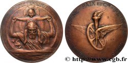 TROISIÈME RÉPUBLIQUE Médaille, Saint Christophe, Raffinrie de pétrole Paix & Cie