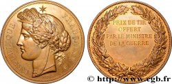 TROISIÈME RÉPUBLIQUE Médaille, Prix de tir offert