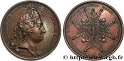 LOUIS XIV LE GRAND OU LE ROI SOLEIL Médaille, Institution de l&nbsp;Ordre militaire de Saint-Louis