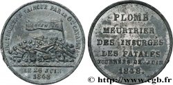 DEUXIÈME RÉPUBLIQUE Médaille, Journées de Juin, souvenir de la lutte