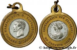 SEGUNDO IMPERIO FRANCES Médaille, Mariage de Napoléon III et Eugénie