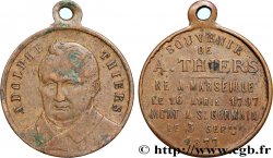 TROISIÈME RÉPUBLIQUE Médaillette, Adolphe Thiers