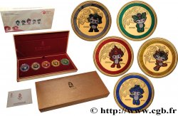 CHINA Coffret de 5 médailles, Jeux Olympiques, Dreams come true