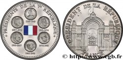 QUINTA REPUBLICA FRANCESA Médaille, Présidents de la Ve République