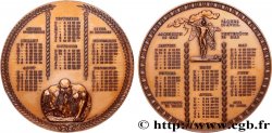 V REPUBLIC Médaille calendrier