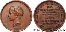 NAPOLÉON IV Médaille, Société du Prince Impérial, prêts de l’enfance au travail