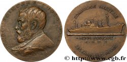 SEA AND NAVY : SHIPS AND BOATS Médaille, Henri Poincaré, Paquebot de la compagnie maritime des chargeurs réunis AU