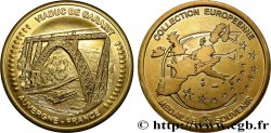 TOURISTIC MEDALS Médaille, Collection européenne, Viaduc de Garabit AU
