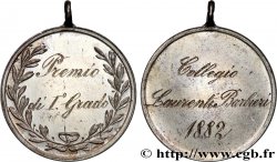 ITALIE Médaille, Premier de classe, Collège Laurenti Barbieri