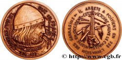 CINQUIÈME RÉPUBLIQUE Médaille, Charles Martel, duc des Francs, n°7