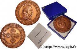 HENRI III Médaille, Reproduction du Piéfort du 1/2 Franc d’argent, n°262