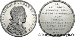 SÉRIE MÉTALLIQUE DES ROIS DE FRANCE Médaille, Louis XIII