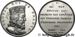 SÉRIE MÉTALLIQUE DES ROIS DE FRANCE Médaille, Clovis AU