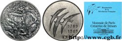 CINQUIÈME RÉPUBLIQUE Médaille, Bicentenaire de la Révolution Française