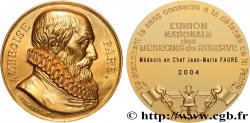 MÉDECINE - SOCIÉTÉS MÉDICALES - MÉDECINS/CHIRURGIENS - ASSISTANCE PUBLIQUE Médaille, Ambroise Paré, Union Nationale des Médecins Réservistes