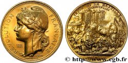 CINQUIÈME RÉPUBLIQUE Médaille, Bicentenaire de la Révolution Française, Prise de la Bastille