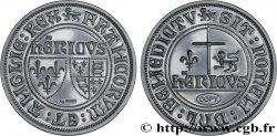 CINQUIÈME RÉPUBLIQUE Médaille, Blanc aux écus, copie