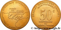 QUINTA REPUBBLICA FRANCESE Médaille, 50e anniversaire du débarquement