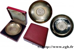 GRANDE-BRETAGNE - GEORGES VI Médaille, couronnement de George VI, transformée en écuelle AU