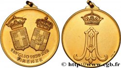 ITALY - VICTOR EMMANUEL III Médaille, Mariage du Prince Aimone de Savoie-Aoste, duc de Spolète et de la Princesse Irène de Grèce