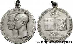 ITALY - KINGDOM OF ITALY - VICTOR-EMMANUEL III Médaille, Mariage d’Humbert de Savoie et de Marie-José de Belgique