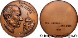 V REPUBLIC Médaille, Professeur Jean Rivière