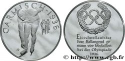 JEUX OLYMPIQUES Médaille, Jeux olympiques de Garmisch 1936