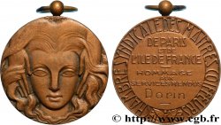 ASSOCIATIONS PROFESSIONNELLES - SYNDICATS. XIXe Médaille, Chambre syndicale des maîtres coiffeurs de Paris et d’Ile-de-France