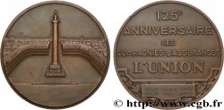 QUARTA REPUBBLICA FRANCESE Médaille, 125e anniversaire des compagnies d’assurances L’Union