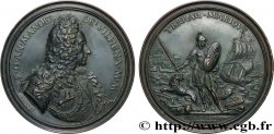 PORTUGAL - KINGDOM OF PORTUGAL - JOHN V Large médaille, Grand Maître Antonio Manuel de Vilhena