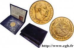 V REPUBLIC Médaille, module de 20 francs, Charles de Gaulle