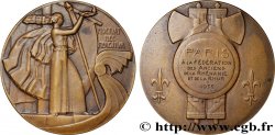 TROISIÈME RÉPUBLIQUE Médaille, Ville de Paris, Fédération des anciens de la Rhénanie et de la Rhur SUP