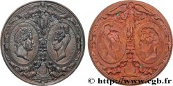 LUIGI FILIPPO I Médaille dynastique pour la visite de la Monnaie, tirage uniface de l’avers