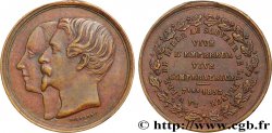 SECOND EMPIRE Médaillette, Visite impériale à Lille les 23 et 24 septembre 1853