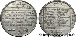 DEUXIÈME RÉPUBLIQUE Médaille, Décret d’arrestation
