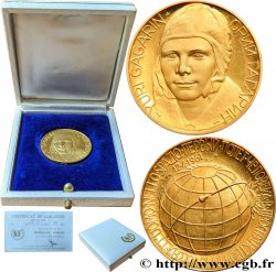 CONQUÊTE DE L ESPACE - EXPLORATION SPATIALE Médaille, Yuri Gagarin