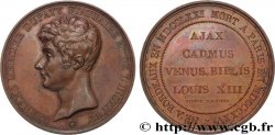 CARLO X Médaille, Charles Mercier Dupaty, Statue équestre de la Place des Vosges