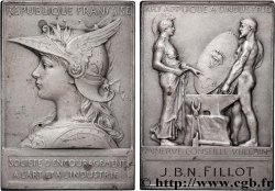 III REPUBLIC Plaque, Société d’encouragement à l’art et à l’industrie