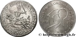 QUINTA REPUBBLICA FRANCESE Médaille, Franc à cheval, 100 ans, Les Pavillons-sous-Bois