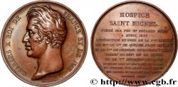 CHARLES X Médaille, Hospice Saint Michel SUP