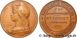 TROISIÈME RÉPUBLIQUE Médaille de récompense, bureau de bienfaisance