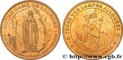 TOURISTIC MEDALS Médaille touristique, Notre Dame de Lourdes