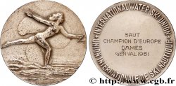 SPORTS Médaille, Union internationale de ski nautique, Championnat d’Europe de saut