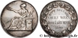 TROISIÈME RÉPUBLIQUE Médaille, Cours Moyen